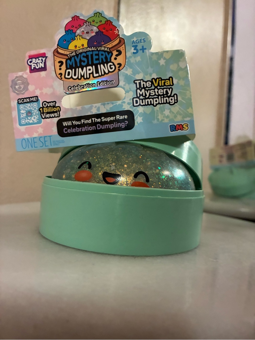 RARE!!Mystery Dumpling Celebration Edition - Mint Glitter
